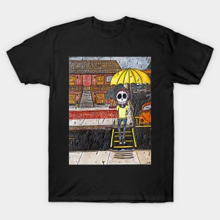 Lively Bones, Rainy Days T-Shirt